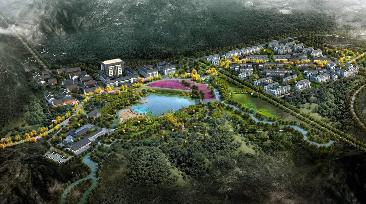 康養小鎮景觀設計