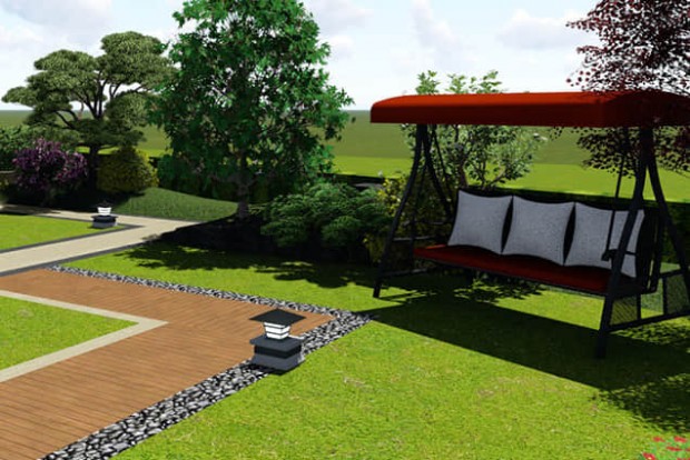 庭院景觀小品設(shè)計(jì)效果圖