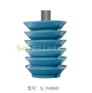 落地包燈桿綠化-圓柱形