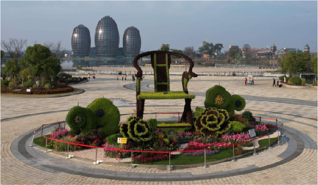 廣場景觀綠化│立體花園解決方案